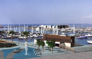 9 x 3.2 Mètre Poste d'amarrage Santa Pola Port de Plaisance A Vendre