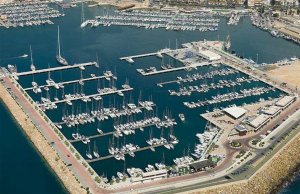 10 x 3.5 Mètre Poste d'amarrage Port de Plaisance Salinas Torrevieja