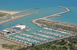 12 x 4 Mètre Poste d'amarrage Las Dunas Port de Plaisance