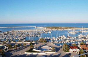 10 x 4 Mètre Poste d'amarrage Port de Plaisance di Pescara