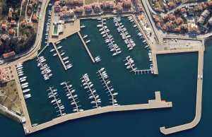 10 x 3.5 Mètre Poste d'amarrage Porto San Rocco Port de Plaisance