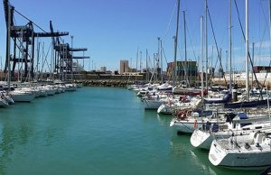 12 x 4 Mètre Poste d'amarrage RCN de Cadiz Poste d'amarrages