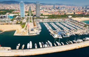 30 x 5 Mètre Poste d'amarrage Port Olimpic Port de Plaisance A Louer