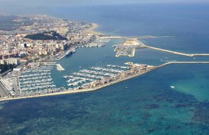 14 x 4.5 Mètre Poste d'amarrage RCN Denia Port de Plaisance