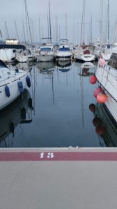 10 x 3.65 Mètre Poste d'amarrage Vilanova Grand I La Geltru Port de Plaisance A Vendre