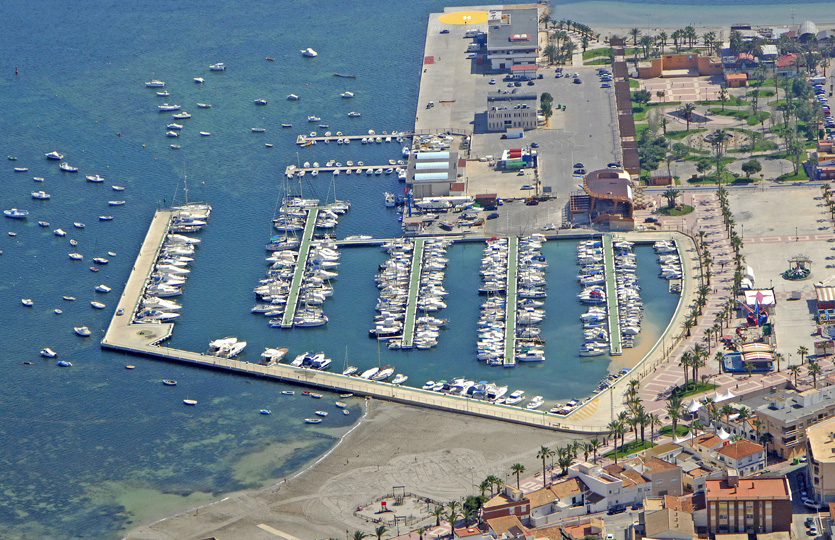 Club Náutico Lo Pagán Port de plaisance - Postes d'amarrage / Amarres