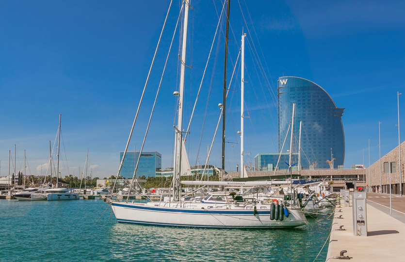 Port de plaisance Vela Barcelona - Postes d'amarrage / Amarres