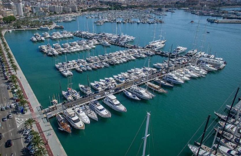 Port de plaisance Moll Vell de Palma - Postes d'amarrage / Amarres